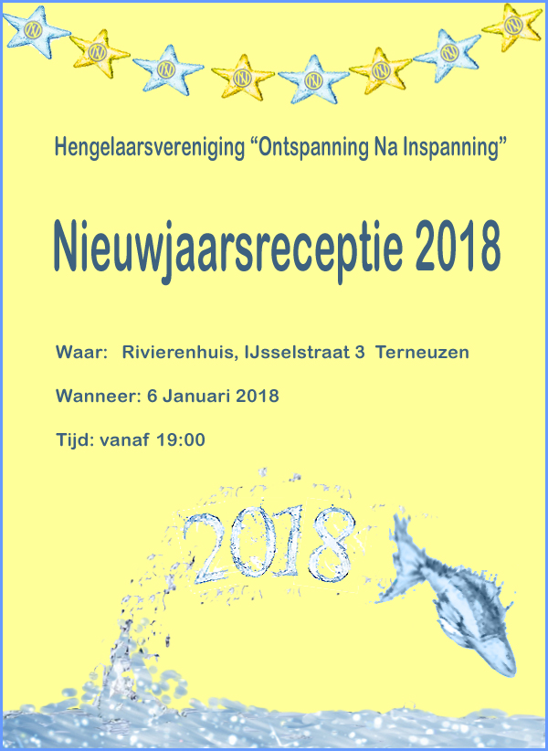 Poster Nieuwjaarsreceptie 2018