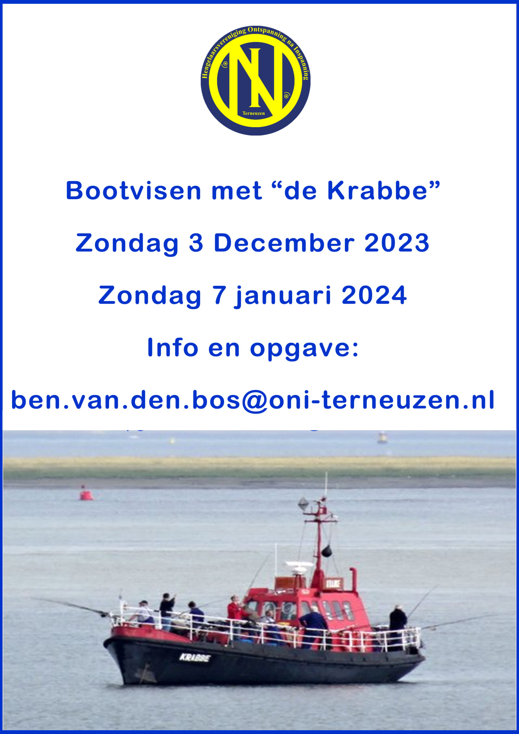 Bootvissen ONI - 3 december 2023